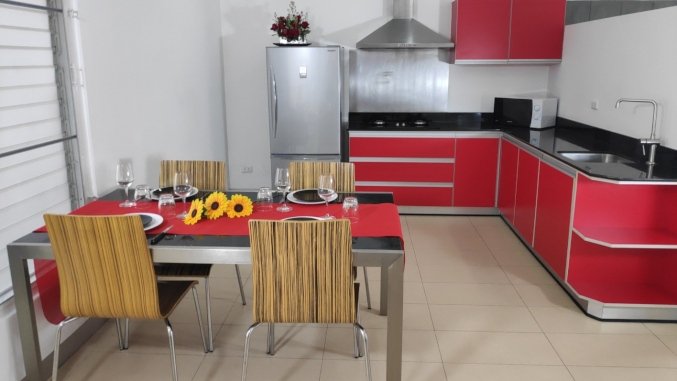 Kitchen with Dining Area